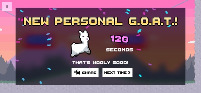 Ready Set Goat: Arcade Game screenshot