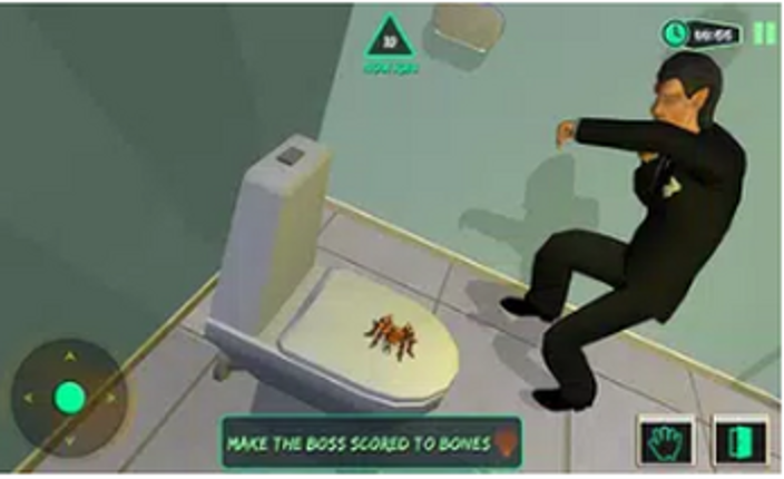 Scary Boss 3D Image