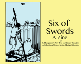 Six of Swords: A Zine Image