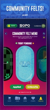 SoPo - Social Poker screenshot