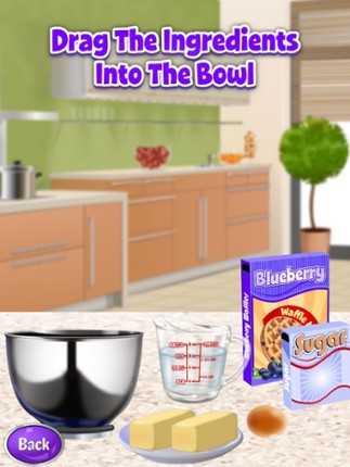 Waffle Maker - Kids Cooking Food Salon Games Image