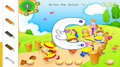 ABC Tracing Letters Handwriting Practice for Kids Image