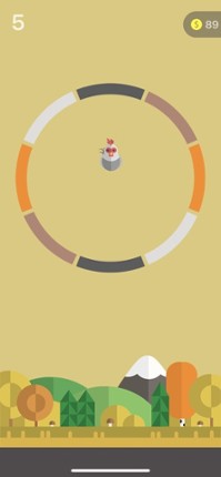Bouncy colors - turn and jump screenshot