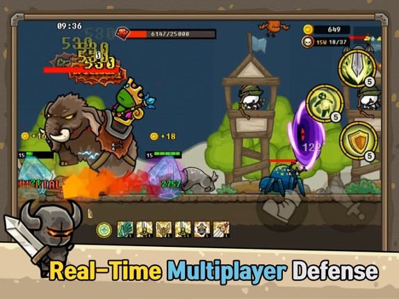 Castle Defense Online - 4p screenshot