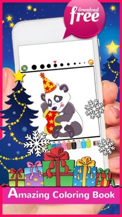 Christmas Coloring Pages For Kids And Toddlers! screenshot
