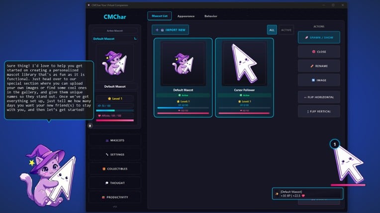 CMChar: Your Virtual Companion screenshot