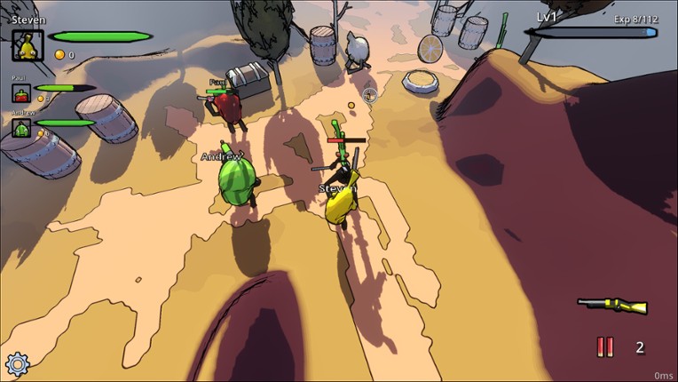 Crazy Fruit Shooter screenshot