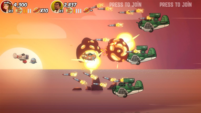 Dogfight: A Sausage Bomber Story screenshot