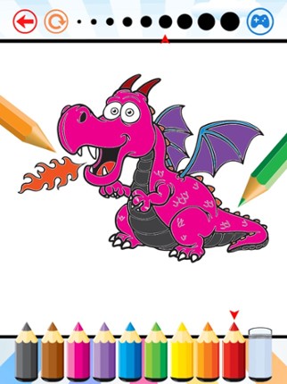 Dragon Dinosaur Coloring Book - Dino Kids All In 1 Image