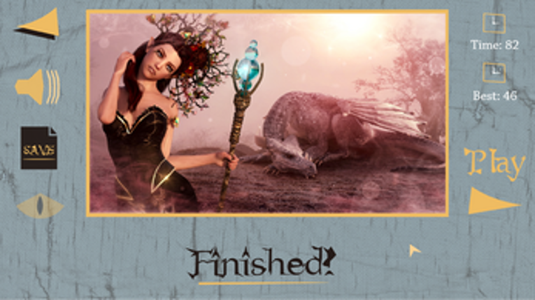 Dragons & Girls Puzzle Image