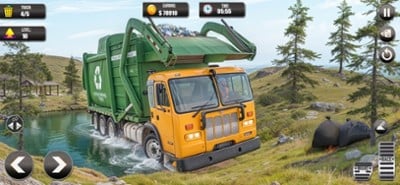 Driving Games Garbage Truck Image