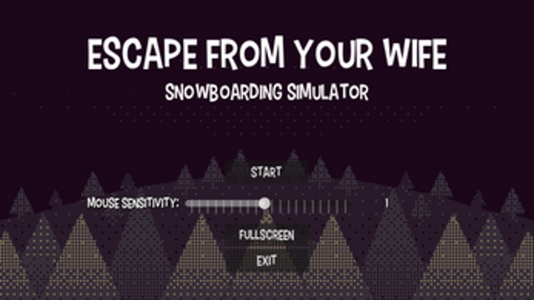 Escape From Your Wife - Snowboarding Simulator screenshot