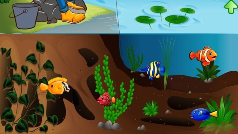 Fishing game for toddlers screenshot