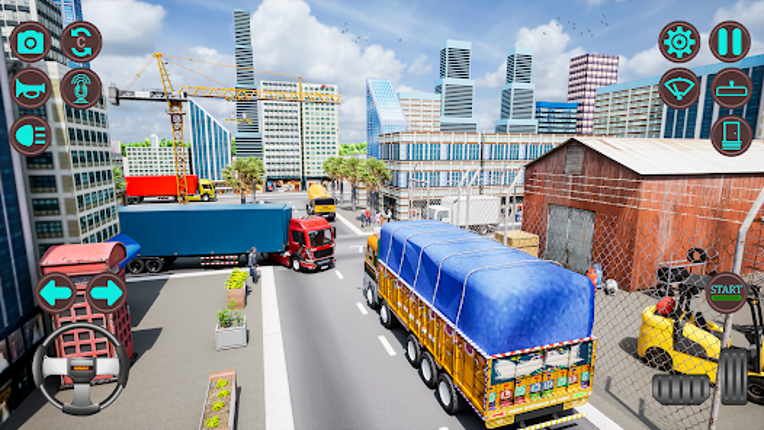 Indian Truck Offroad Cargo Sim screenshot