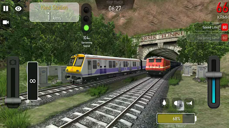 Indian Local Train Sim: Game Image