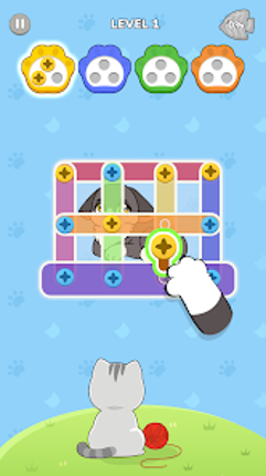 Cat Rescue : Pin Jam Puzzle screenshot