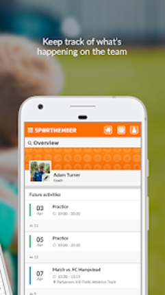 SportMember - Mobile team app Image