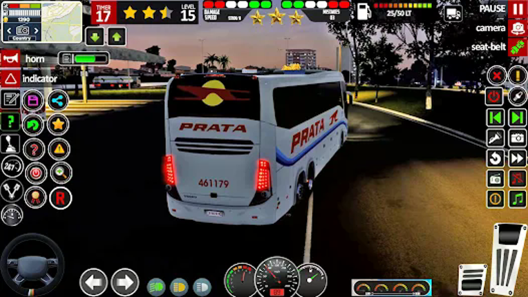 US Highway Bus Driving screenshot