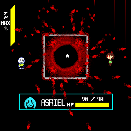 Deltarune Gamerune Chara Dreemurr Battle (Demo) Image