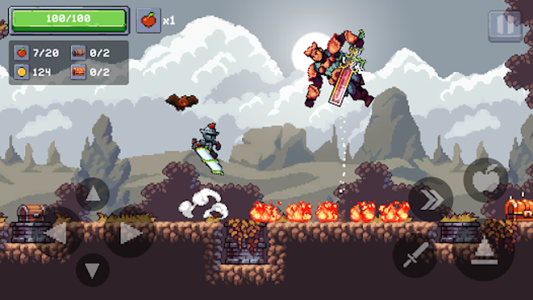 Apple Knight 2: Action Game screenshot