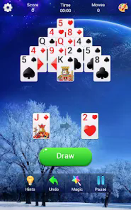 Pyramid Solitaire screenshot