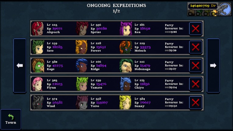 Legends of Dragaea: Idle Dungeons screenshot