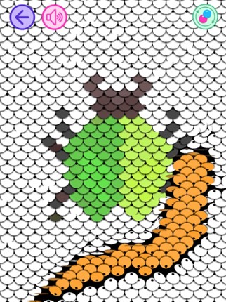 Sequin by Number Live Coloring screenshot