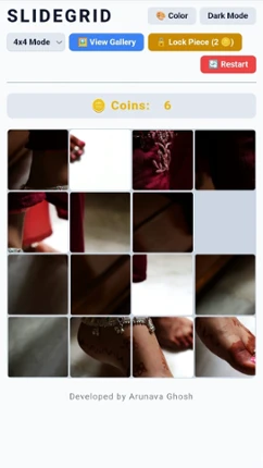 SlideGrid screenshot