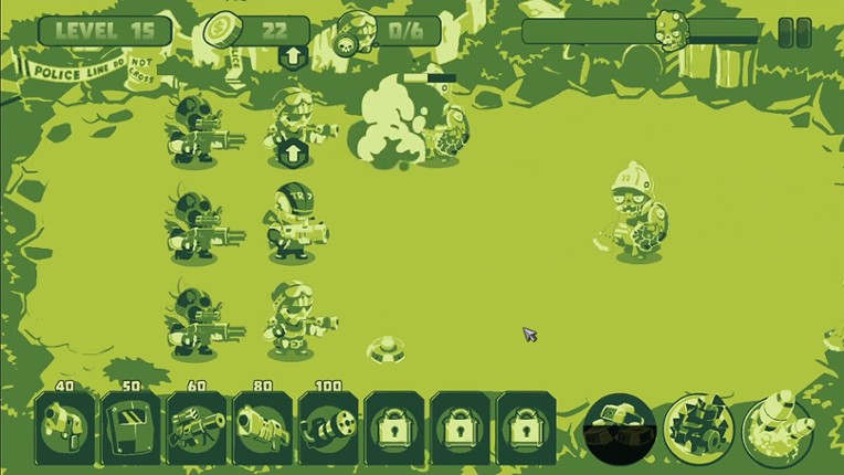 Soldiers vs Zombies: Tower Defense screenshot