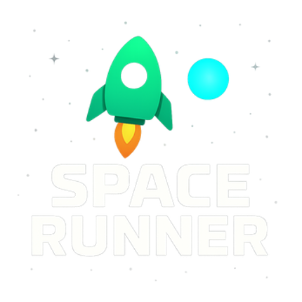 Space Runner Neon Orbs Image