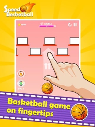 Speed Basketball screenshot