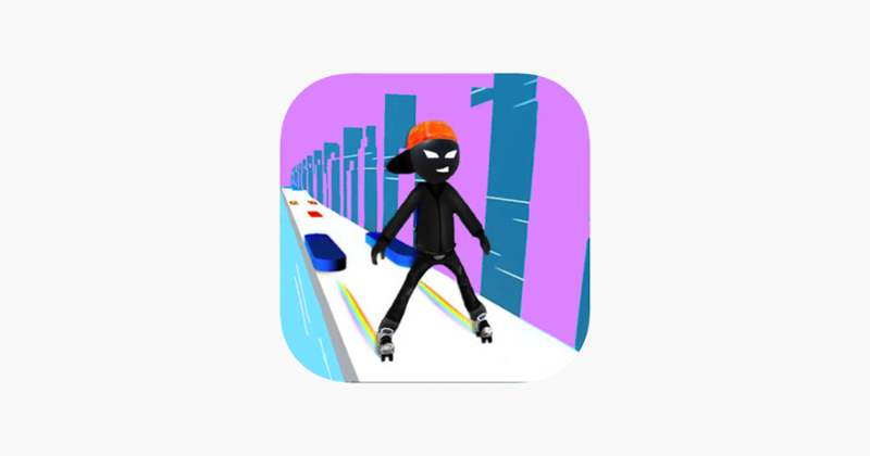 Stick Run Racing - Roller 3D Game Cover