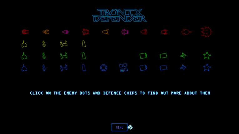 Tronix Defender screenshot