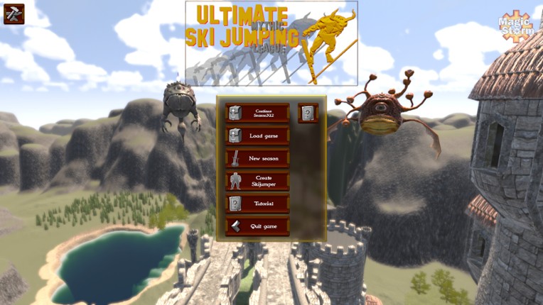 Ultimate Mythic Ski Jumping League screenshot