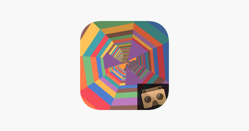 VR Color Tunnel Race-Time Travel Virtual Reality Image