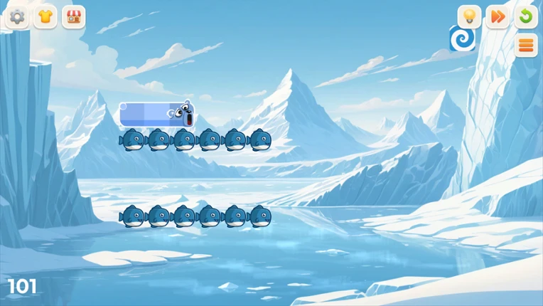 Apple Worm: Logic Puzzle Image