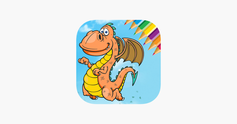 Dragon Dinosaur Coloring Book - Dino Kids All In 1 Image