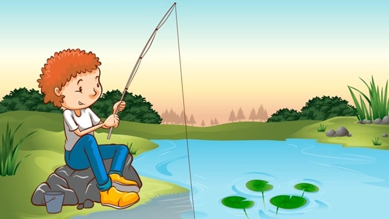 Fishing game for toddlers screenshot