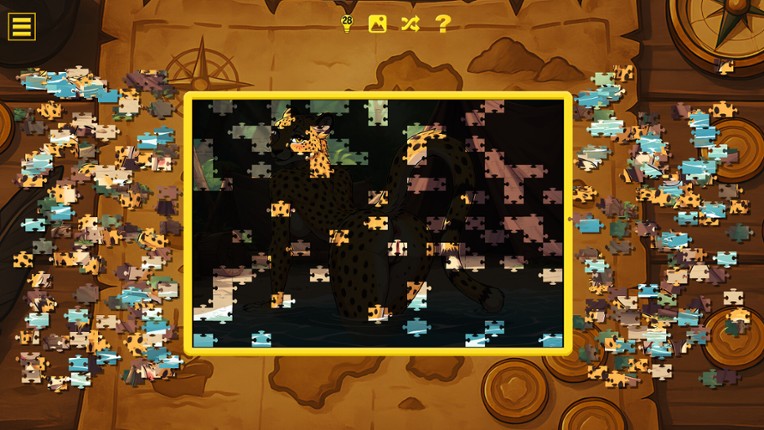 Furry Pirate Jigsaw screenshot