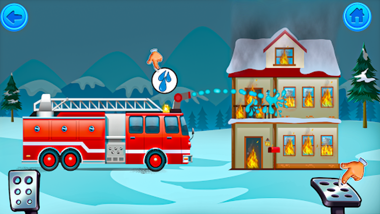 City Fire Truck Driving Games screenshot