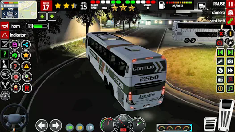 US Highway Bus Driving screenshot