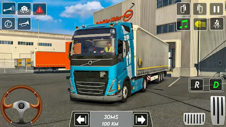 Euro Cargo Truck Game 3D screenshot