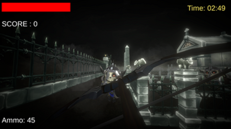 Arrow is Cool in the Cemetery Skull screenshot