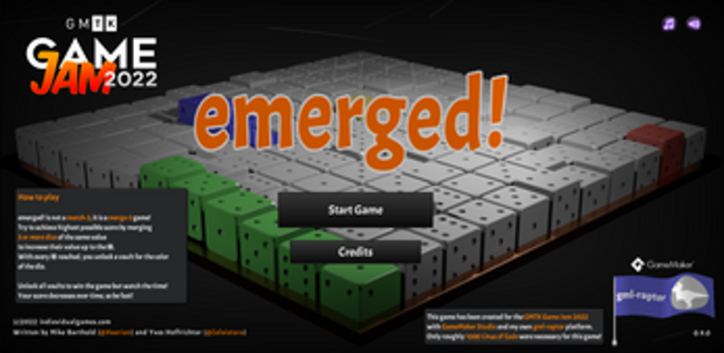 emerged! (GMTK Jam 2022) screenshot