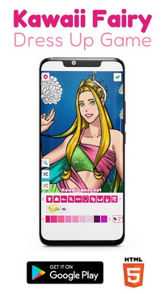Kawaii Fairy Dress Up Game screenshot