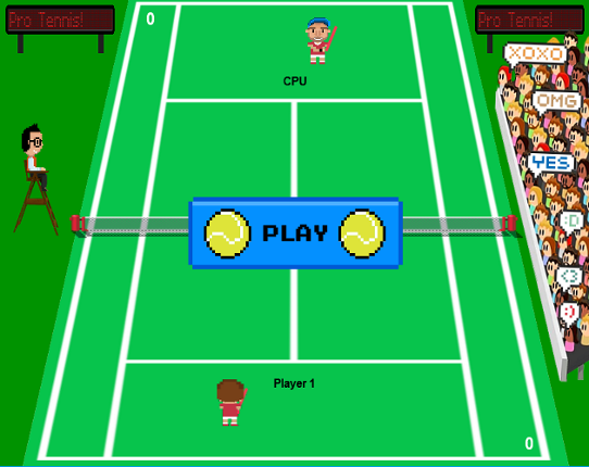 Pixel Pro Tennis Game Cover