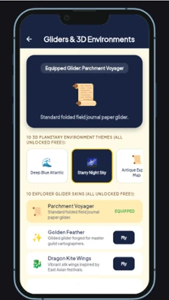 Glyphwing: World Geography screenshot