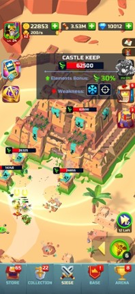 Idle Siege: Army Tycoon Game screenshot