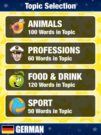 Learn German - Free Language Study App for Travel in Germany. screenshot