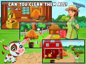 Messy Farm Cleanup Game Image